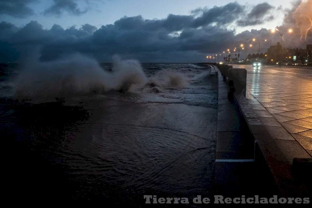 Tormentas violentas en climas calurosos