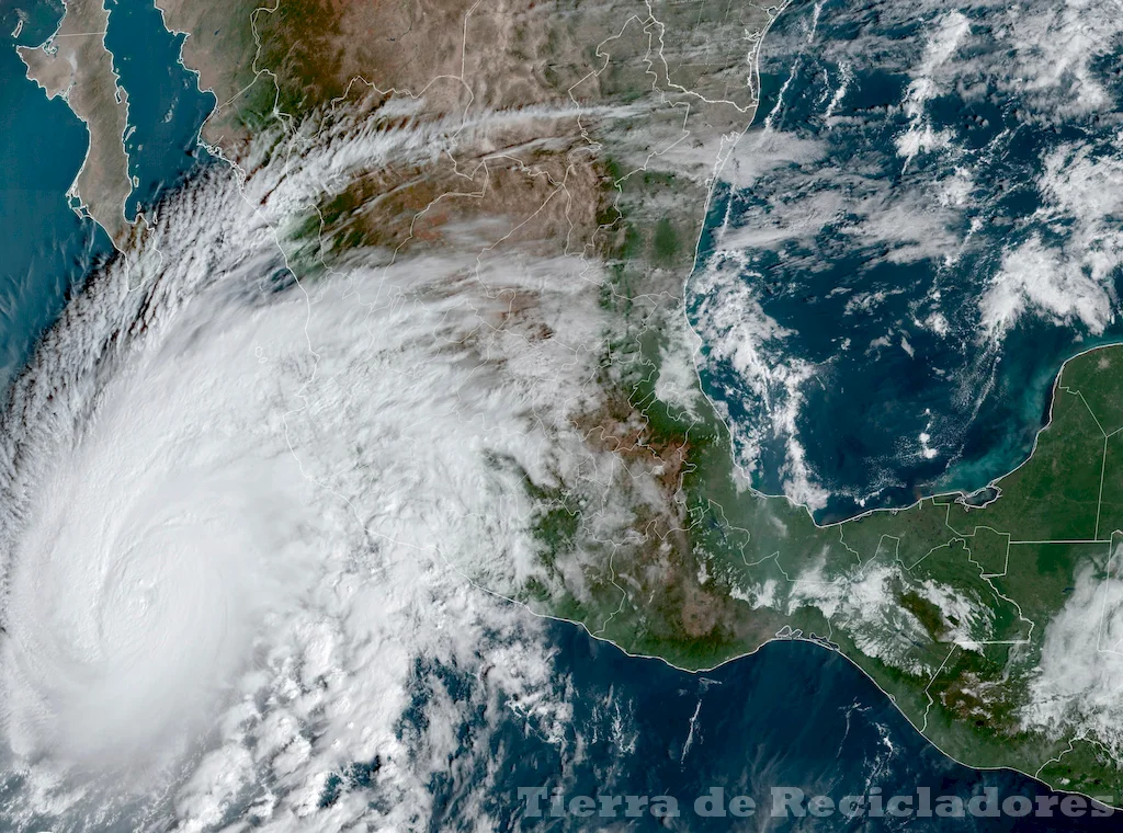 Tormenta ciclónica en el sur