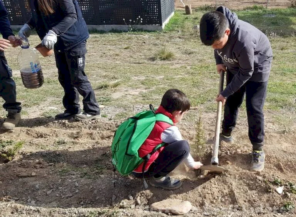 Vamos a hacer crecer el futuro, planta por planta