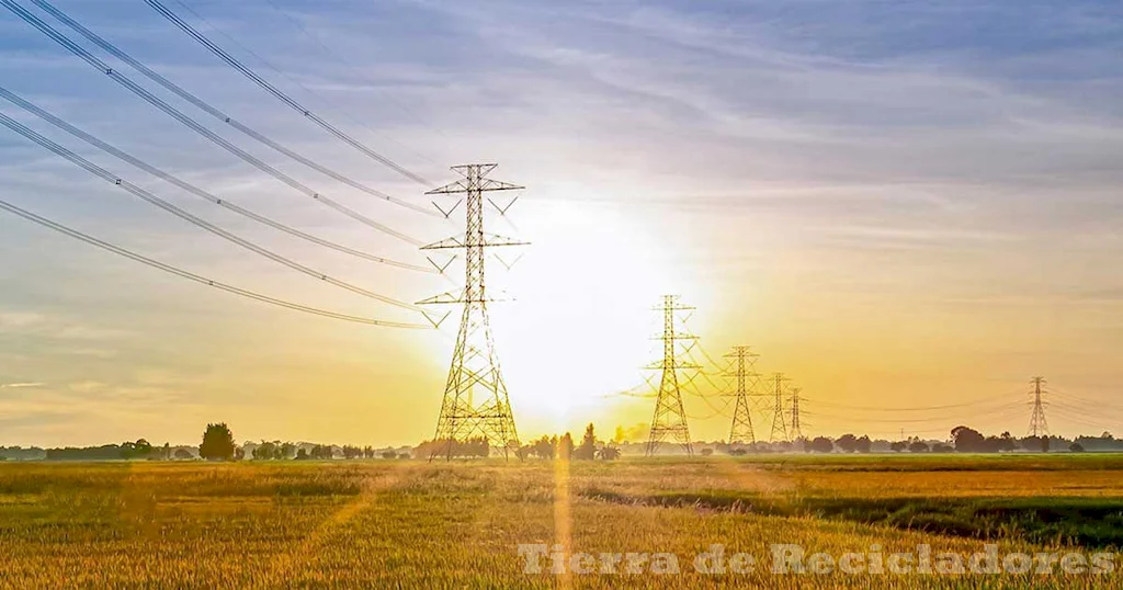 La energía generada se distribuye de manera eficiente