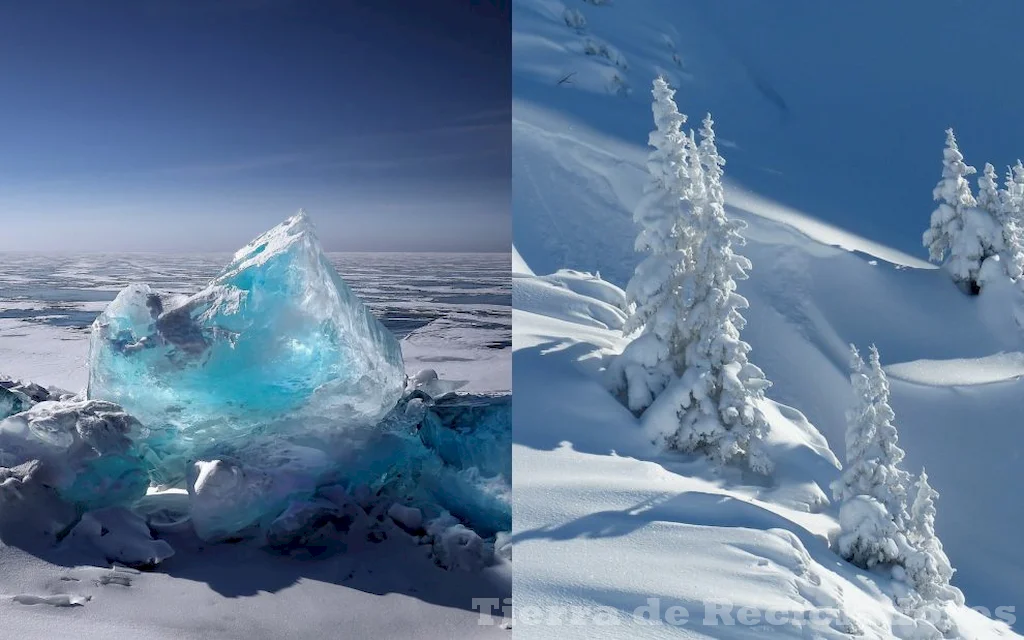 Diversas formas de hielo