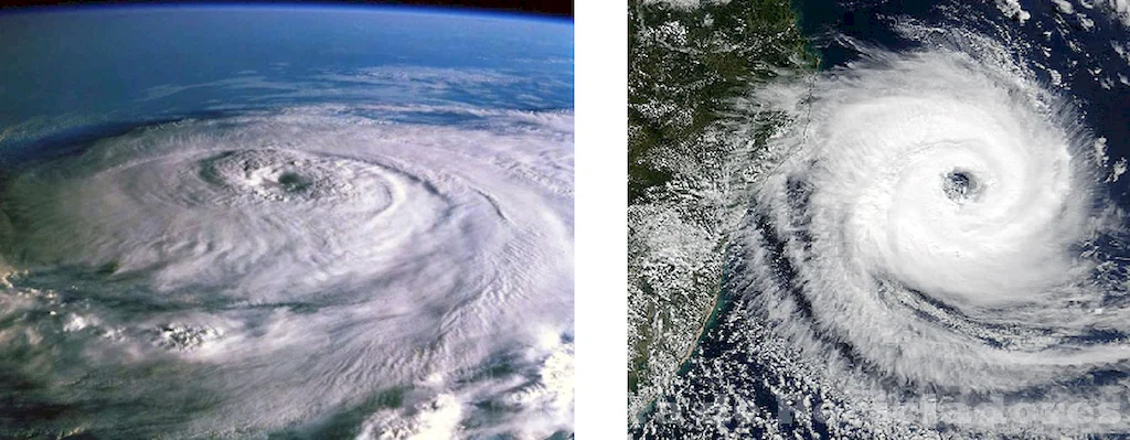 El movimiento de la tierra y el viento determina el patrón del clima