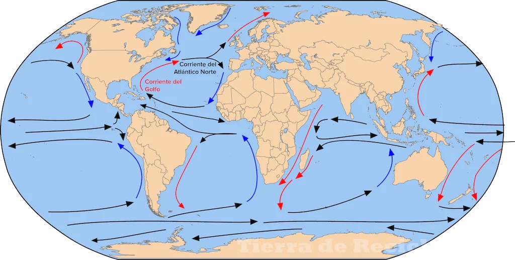 Características climáticas del océano atlántico