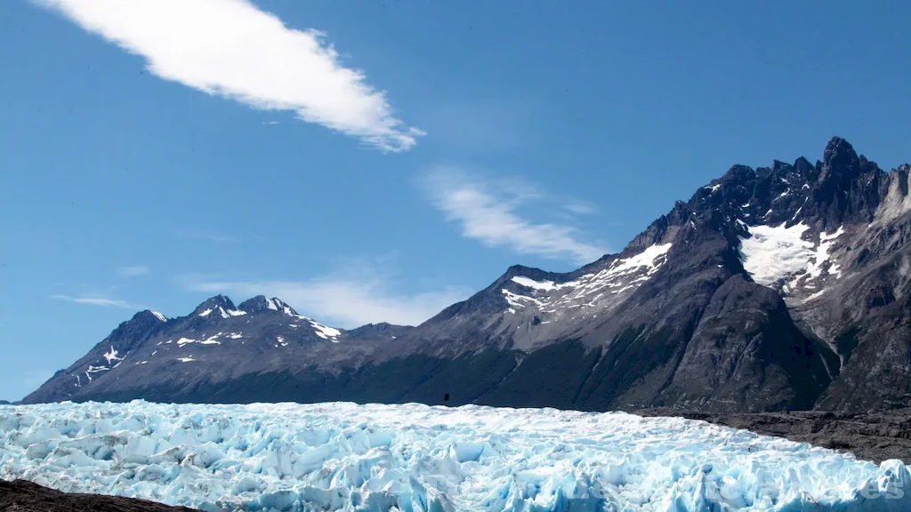 La erosión glaciar es un fenómeno natural