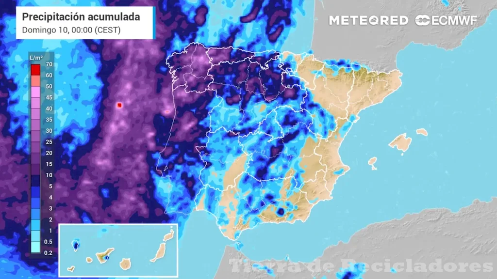 Los chubascos son estructuras naturales