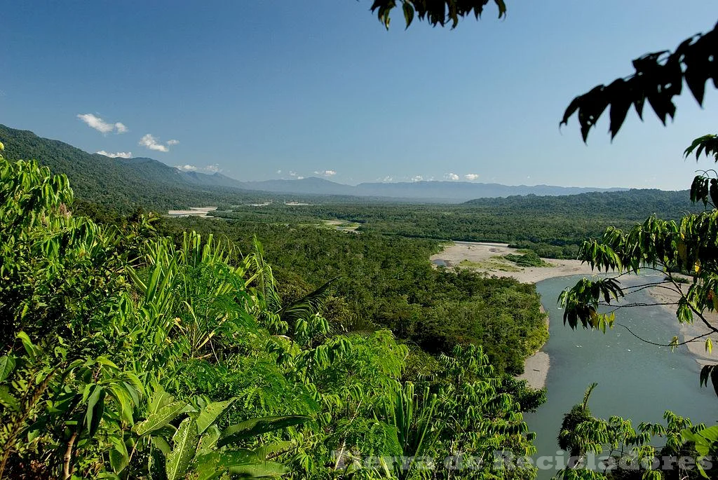 La ubicación y extensión de la amazonia